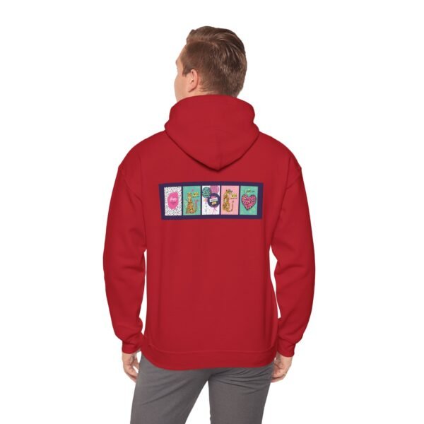 Happy Valentine's Day Hoodie, Valentine's Day Gift, Unisex Valentines Sweatshirt, Love Hooded Jumper, Couples Matching Hoodie - Image 75