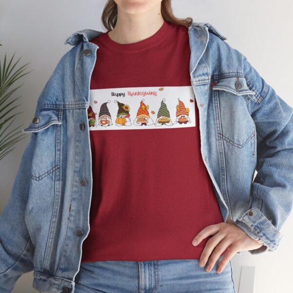 Gnome Happy Thanksgiving T-Shirt, Fall Harvest Tee, Thanksgiving Shirt, Autumn - Image 212