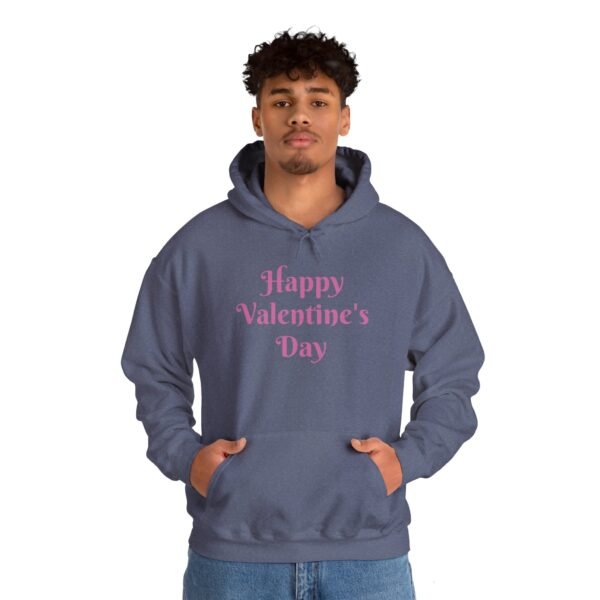 Happy Valentine's Day Hoodie, Valentine's Day Gift, Unisex Valentines Sweatshirt, Love Hooded Jumper, Couples Matching Hoodie - Image 46