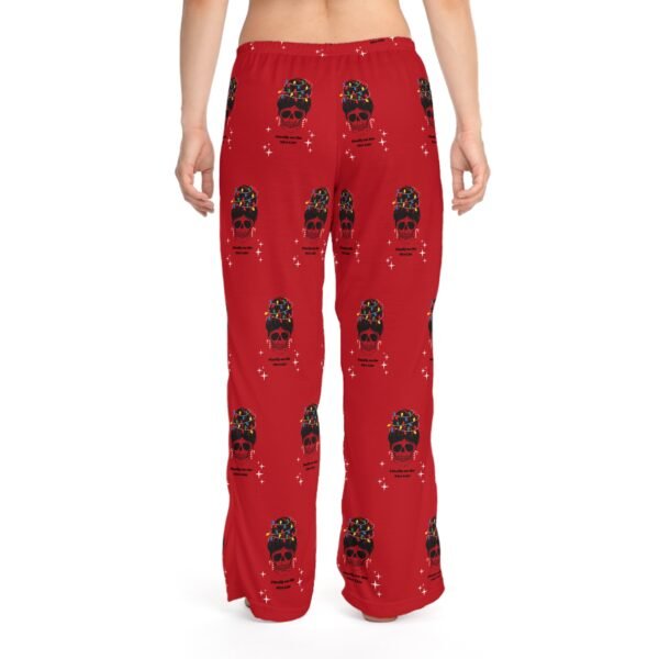 Sugar Skull Women's Pajama Pants - Finally on the Nice List - Image 4