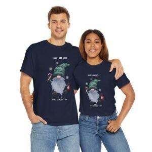 Christmas Gnome Tee, Holiday Shirt, Festive T-Shirt, Ugly Christmas Sweater Tee, Xmas Gift Shirt