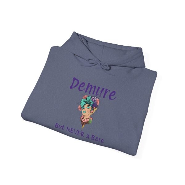 Demure Funny Hoodie, Humorous Pullover Sweatshirt, Comfy Jumper, Unisex Urban Streetwear, Cozy Jacket - Image 8