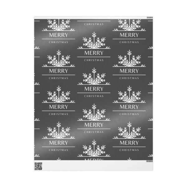 Christmas Wrapping Papers, Snowflake Design, Gift Wrap Roll for Holiday Presents, Festive Gift Wrap, Xmas Wrapping Paper