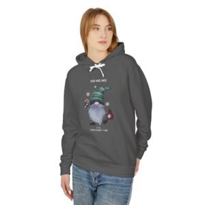 Christmas Gnome Hoodie, Festive Hooded Sweatshirt, Holiday Pullover, Xmas Jumper, Winter Sweater, Cozy Christmas Clothing