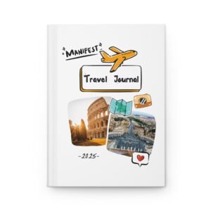 Travel Journal 2025 Hardcover Journal