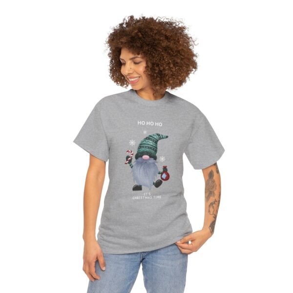 Christmas Gnome Tee, Holiday Shirt, Festive T-Shirt, Ugly Christmas Sweater Tee, Xmas Gift Shirt - Image 4
