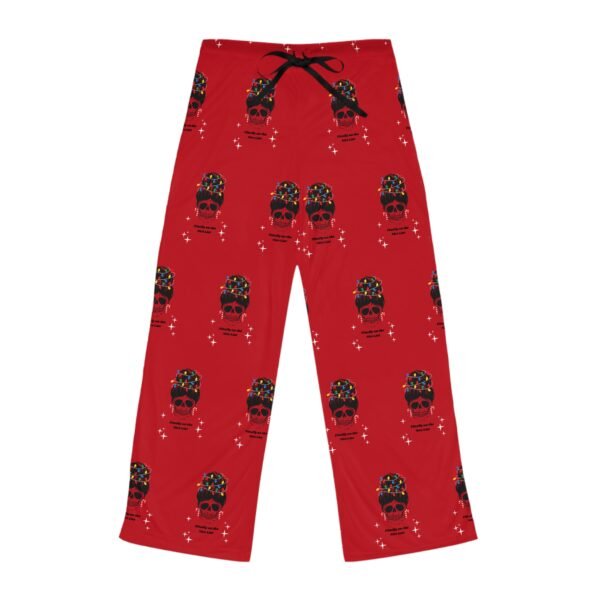 Sugar Skull Women's Pajama Pants - Finally on the Nice List - Image 2