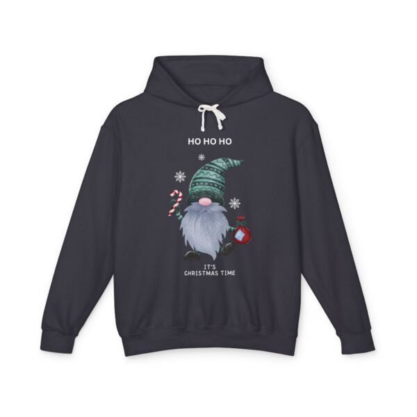 Christmas Gnome Hoodie, Festive Hooded Sweatshirt, Holiday Pullover, Xmas Jumper, Winter Sweater, Cozy Christmas Clothing - Image 6
