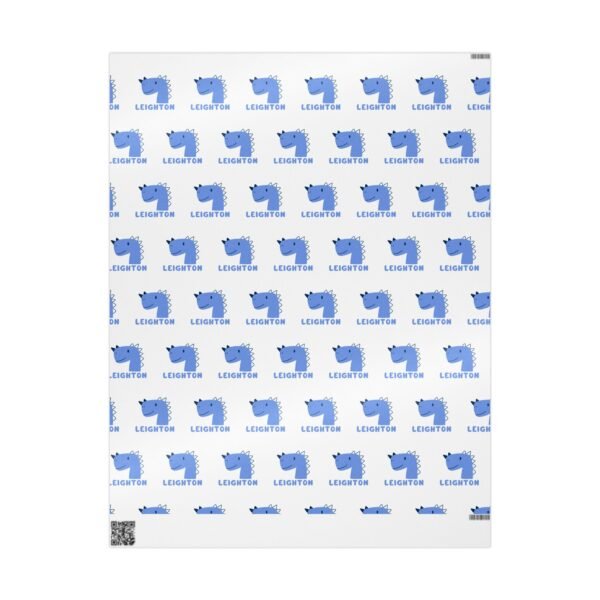 Kids Dino Wrapping Papers, Children's Gift Wrap, Birthday Party Supplies, Cute Dinosaur Wrap, Jurassic Park Celebration Decor - Image 3